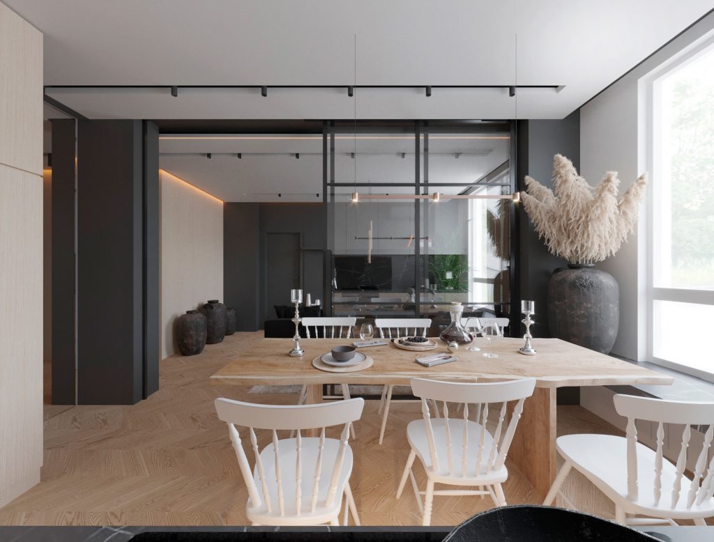 Interior Design Apartment RC «Green Side»