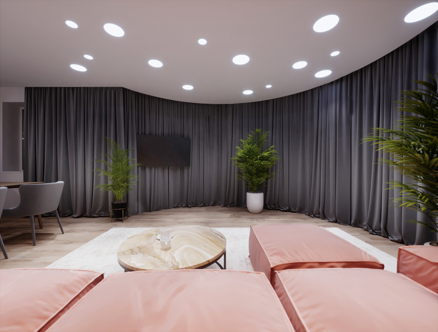 Apartment Interior Livingroom