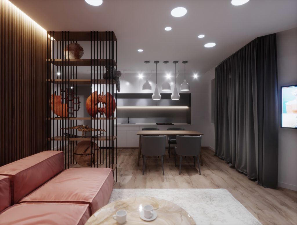 Apartment Interior Livingroom