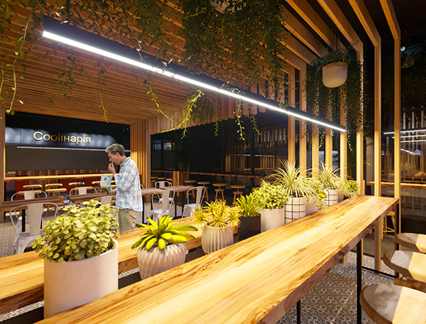 Grocery Store Project Food Court