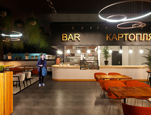 Grocery Store Project Food Court