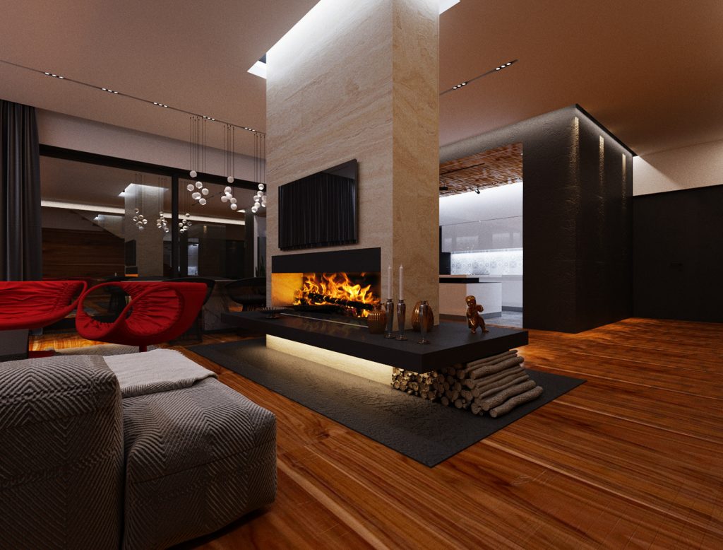 Architectural project of the family house