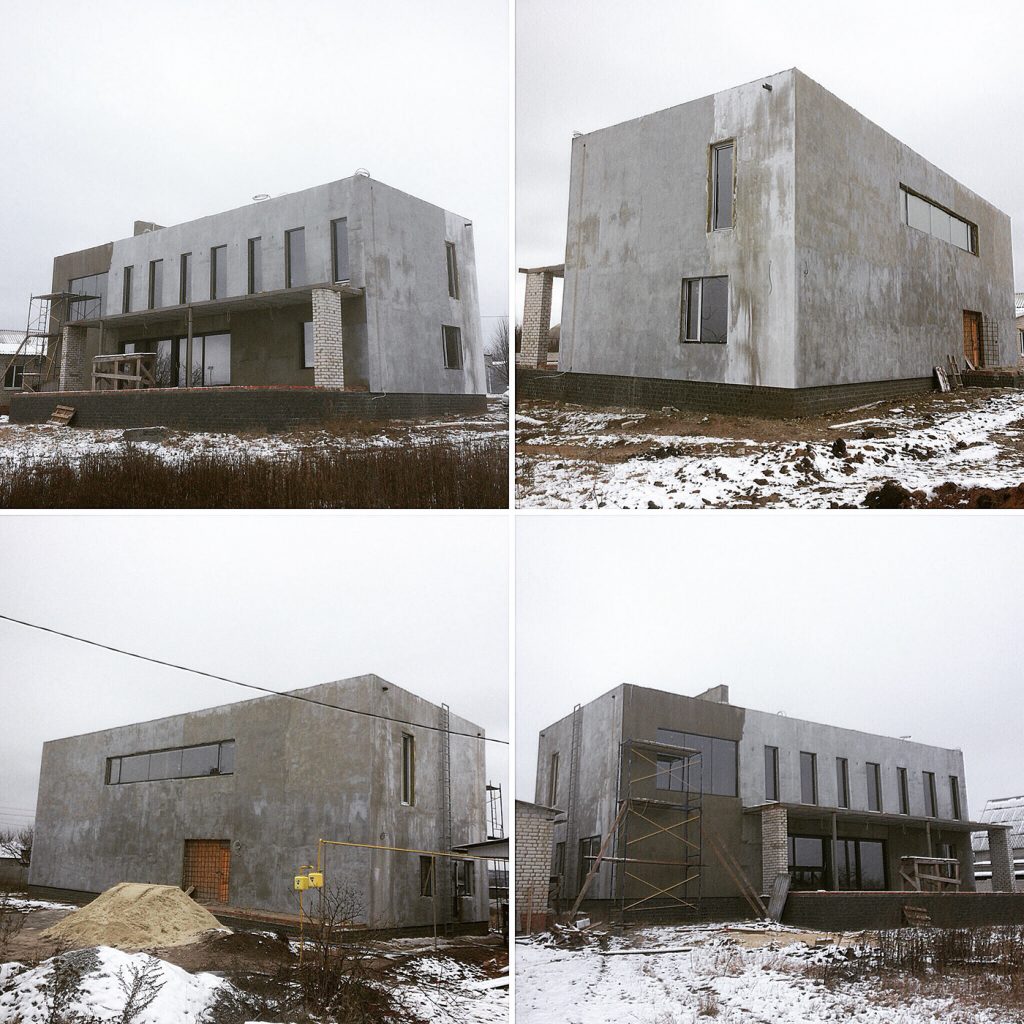 Architectural project of the family house