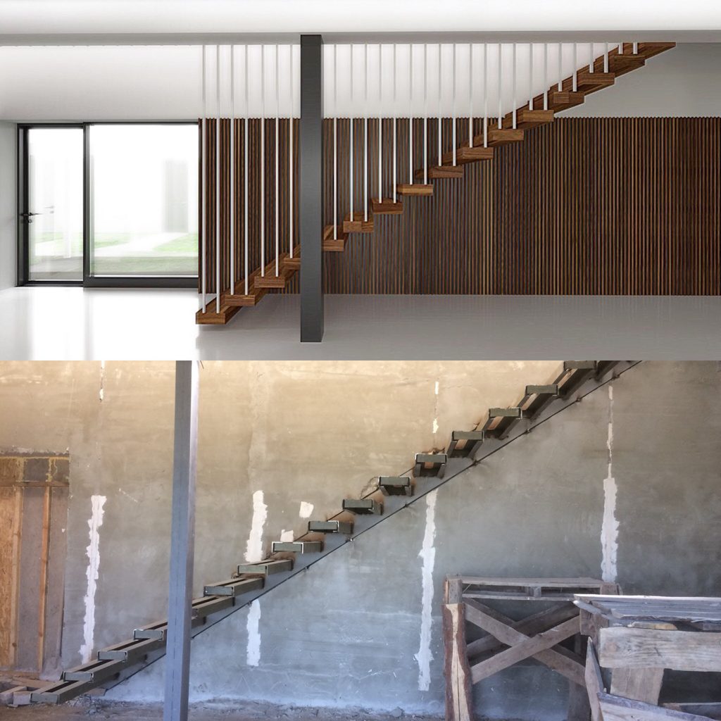 Architectural project of the family house