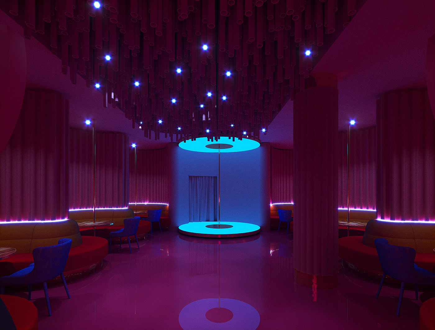 Strip Club Interior