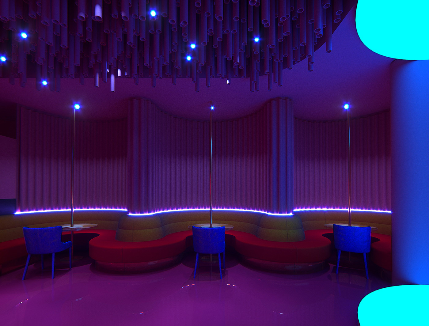 Strip Club Interior