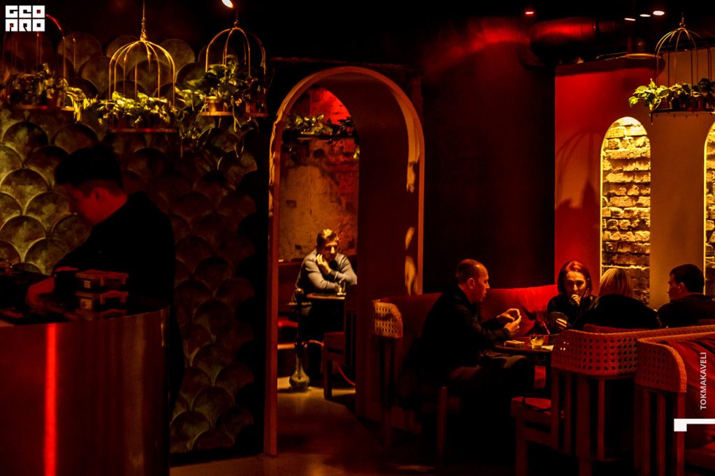 Bar architecture and interior design