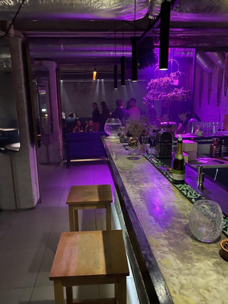 Bar architecture and interior design
