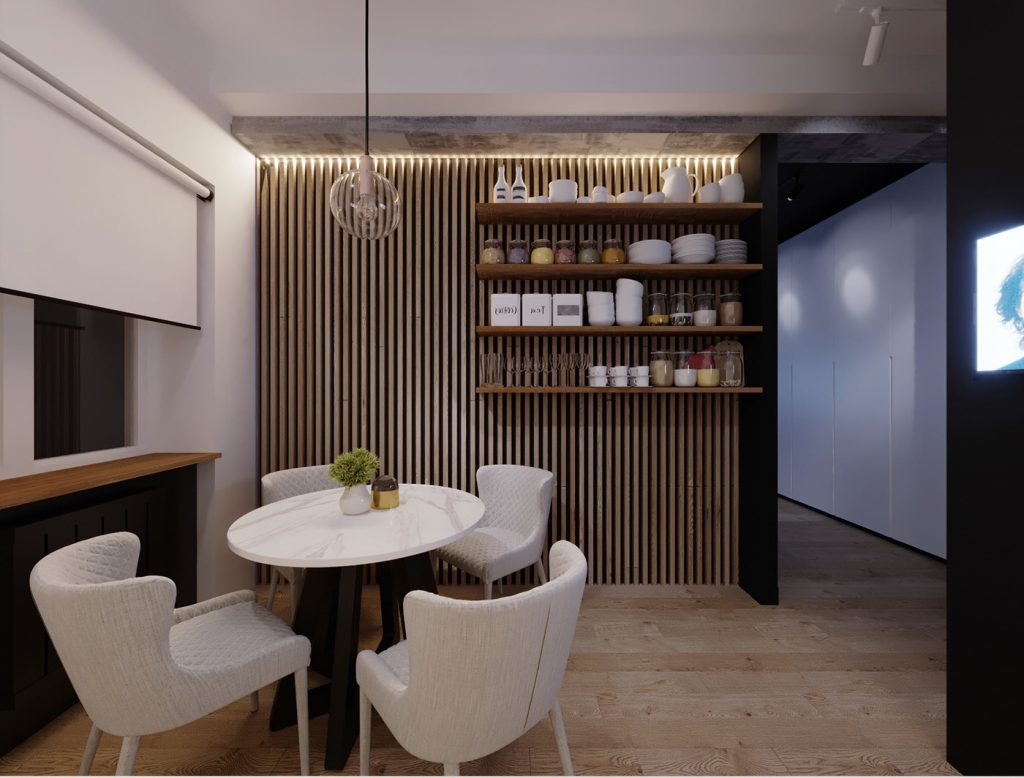 Interior design kitchen