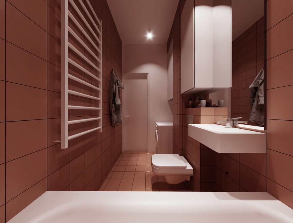 Interior design bathdroom