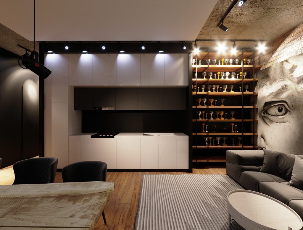 Moscow AFI Residence Kompository Apartment