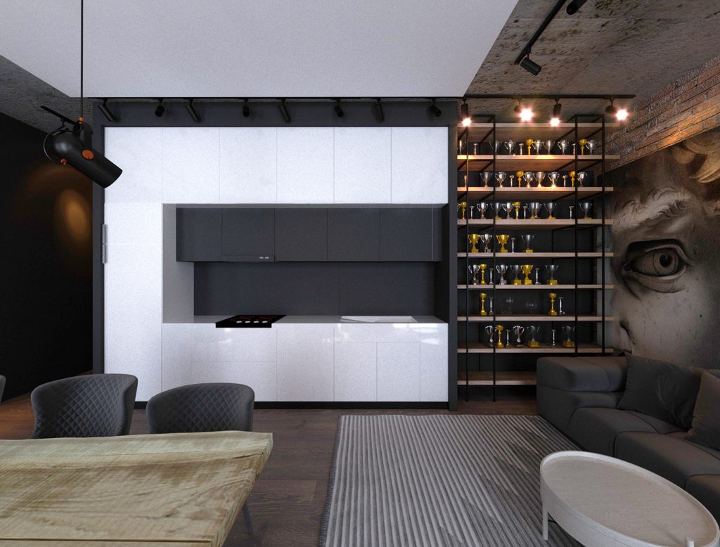 Moscow AFI Residence Kompository Apartment