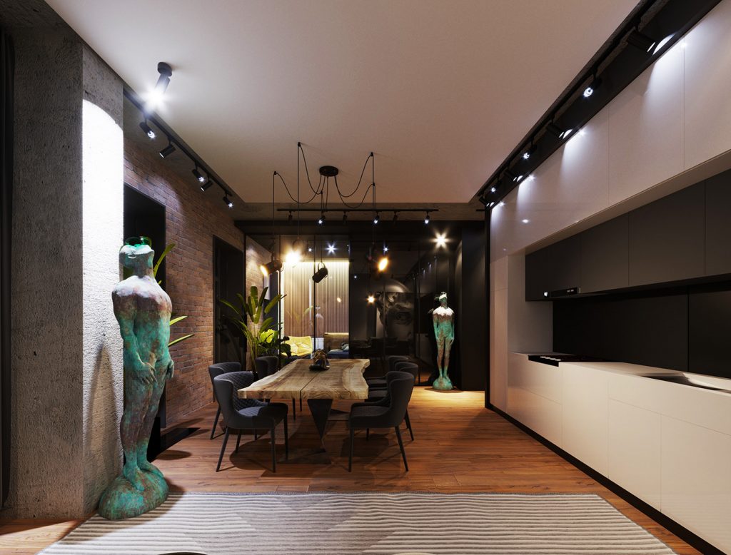 Moscow AFI Residence Kompository Apartment