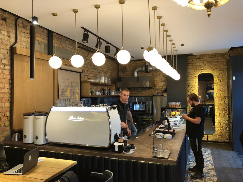 проект кофейни coffee and the city